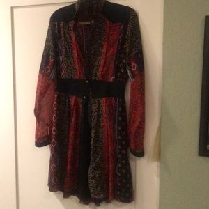 Diesel Long Sleaze, button down dress.